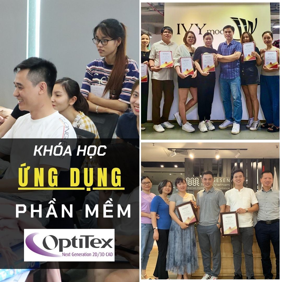 Khóa học ỨNG DỤNG phần mềm OPTITEX 