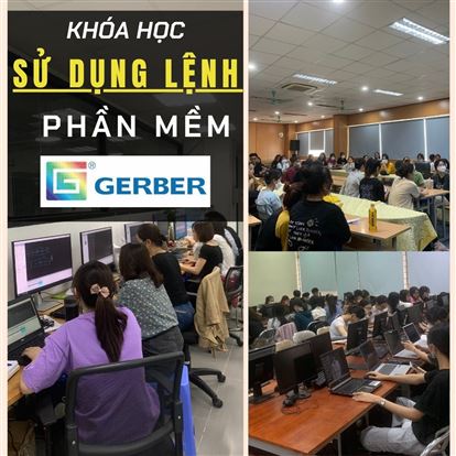 Khóa học SỬ DỤNG THÀNH THẠO LỆNH trong Pattern Design của phần mềm GERBER