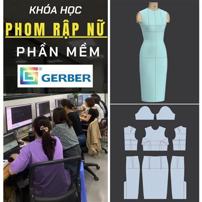 Khóa học tạo BLOCK FORM RẬP NỮ CHUẨN trên phần mềm GERBER ACCMARK