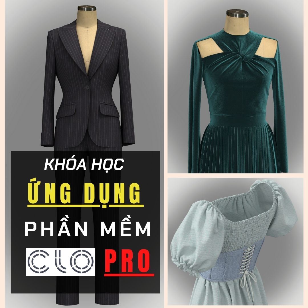 Khóa học ỨNG DỤNG phần mềm CLO3D PRO