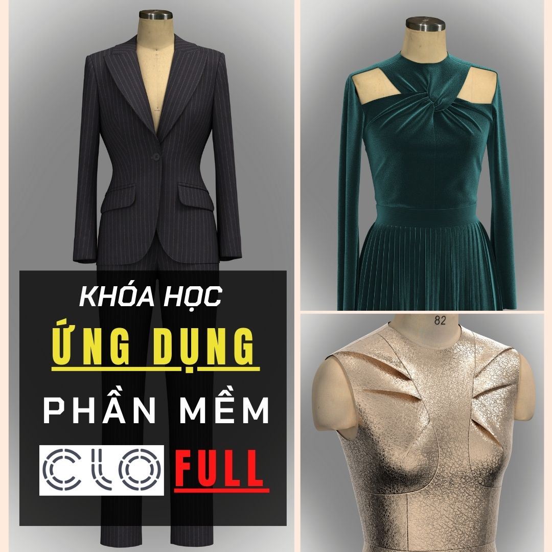 Khóa học ỨNG DỤNG phần mềm CLO3D