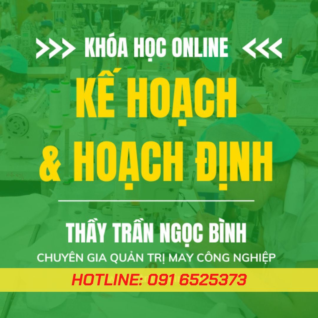 Khóa học lập kế hoạch và hoạch định trong sản xuất