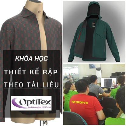 Khóa học thiết kế rập THEO TÀI LIỆU trên phần mềm OPTITEX