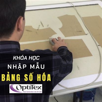 Khóa học NHẬP MẪU QUA BẢNG SỐ HÓA trên phần mềm OPTITEX